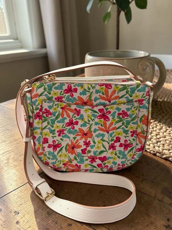 Nanette Lepore Handbags - Nanette Lepore Floral Print Crossbody Bag